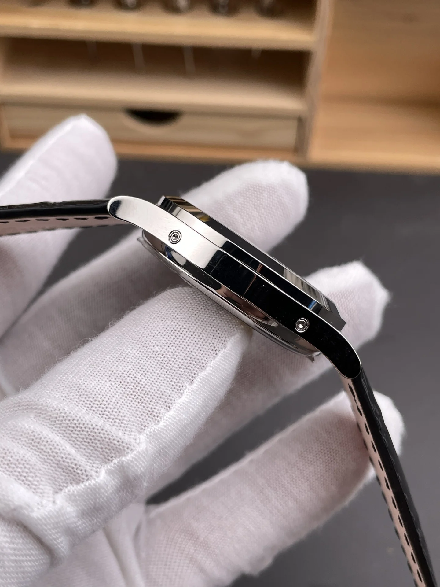 Patek Philippe 5396 — photographed off the sweep