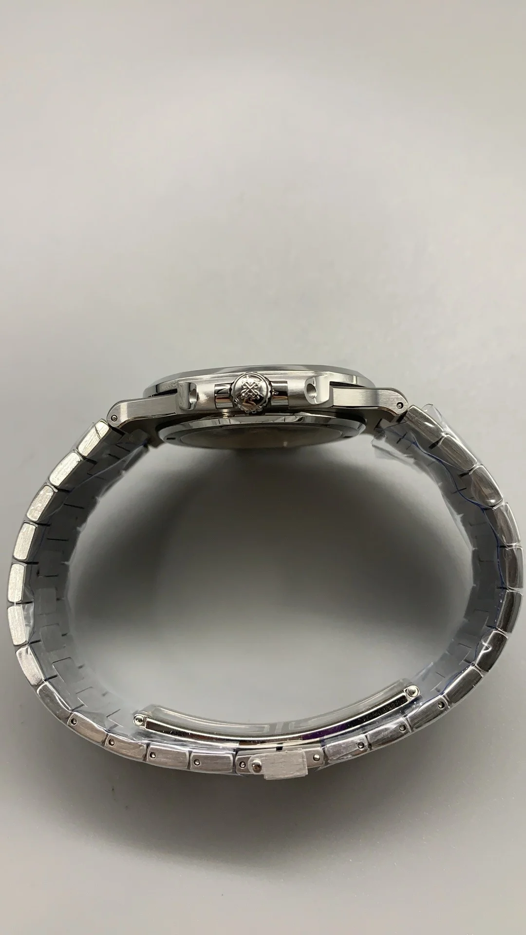 Patek Philippe 5711 — photographed off the sweep