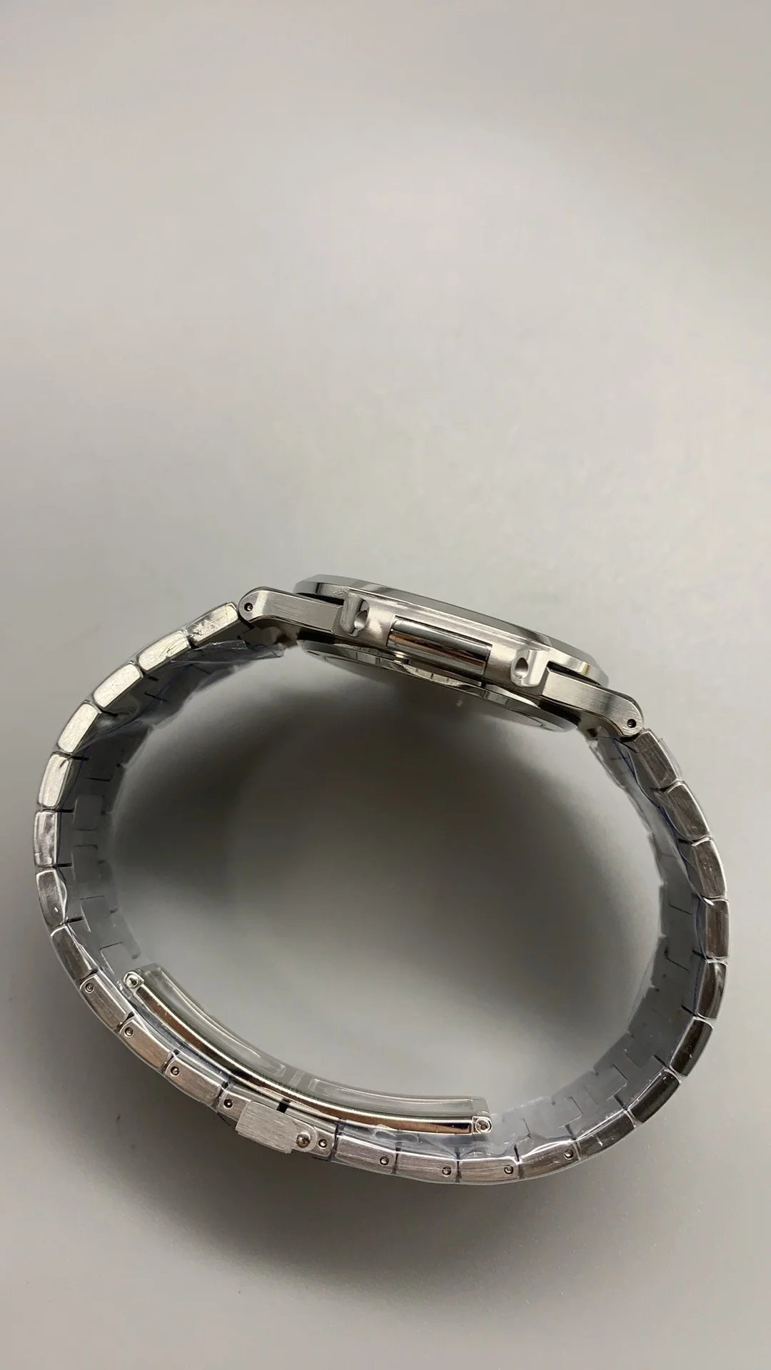 Patek Philippe 5711 — photographed off the sweep