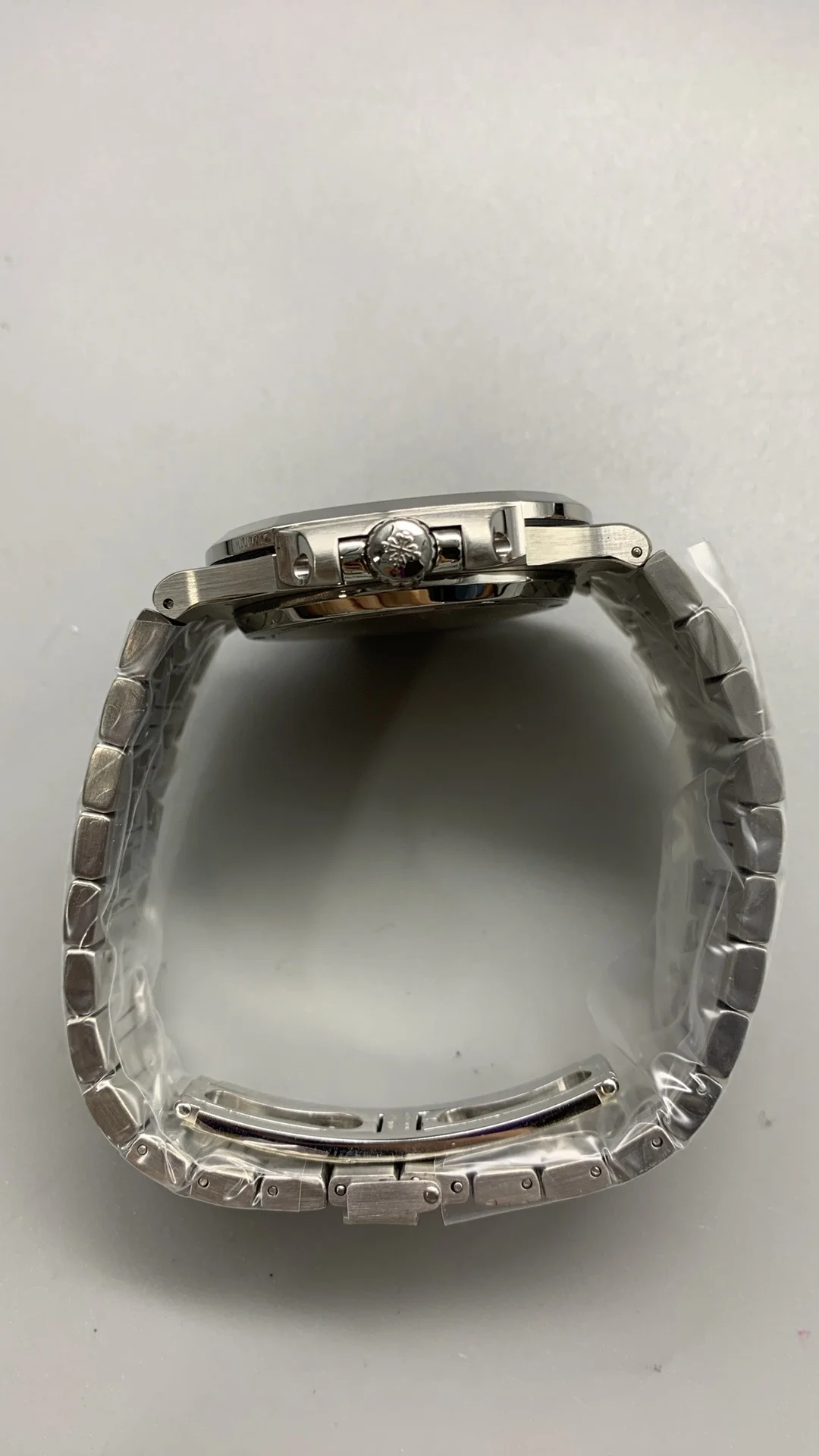 Patek Philippe 5711 — photographed off the sweep