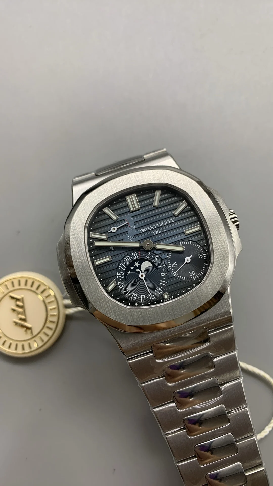 Patek Philippe 5712 — photographed off the sweep