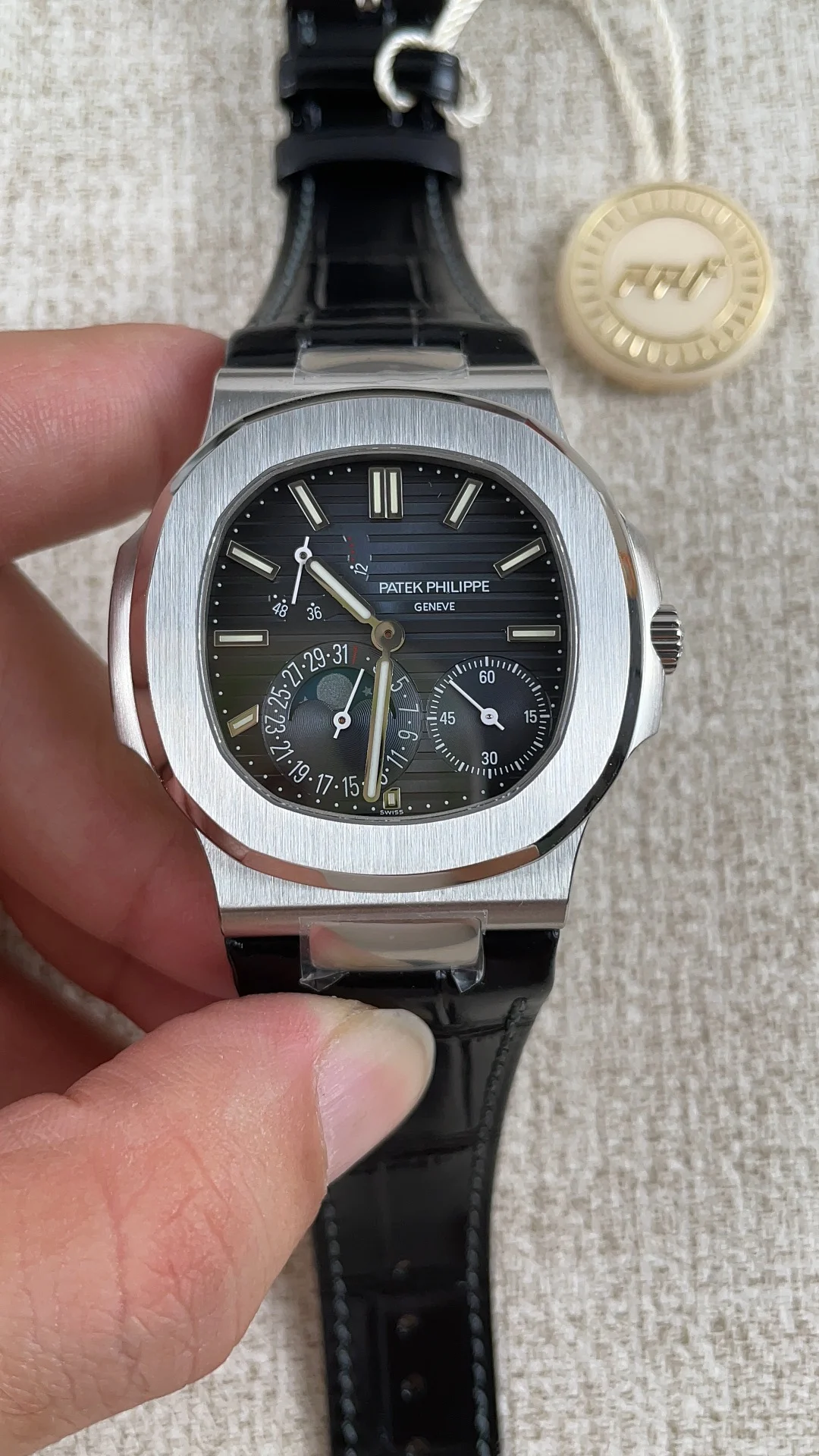 Patek Philippe 5712 — photographed off the sweep
