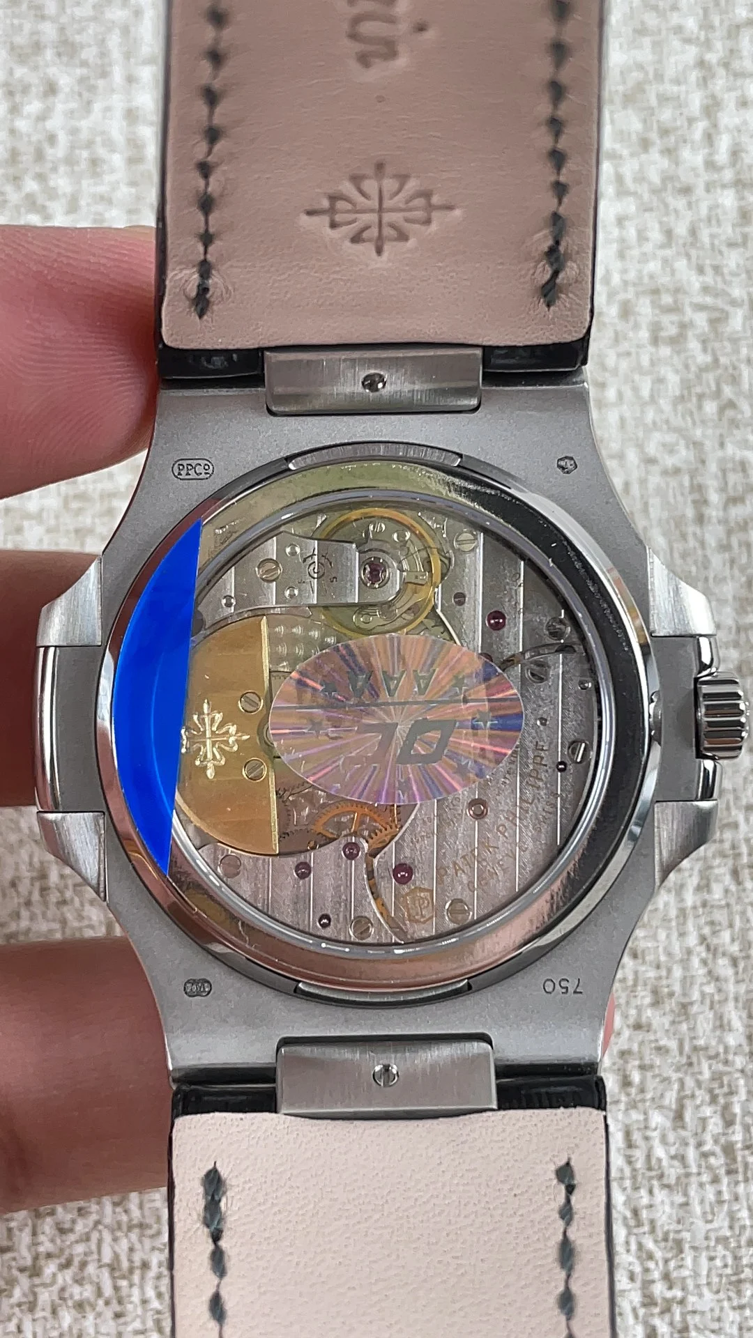 Patek Philippe 5712 — photographed off the sweep