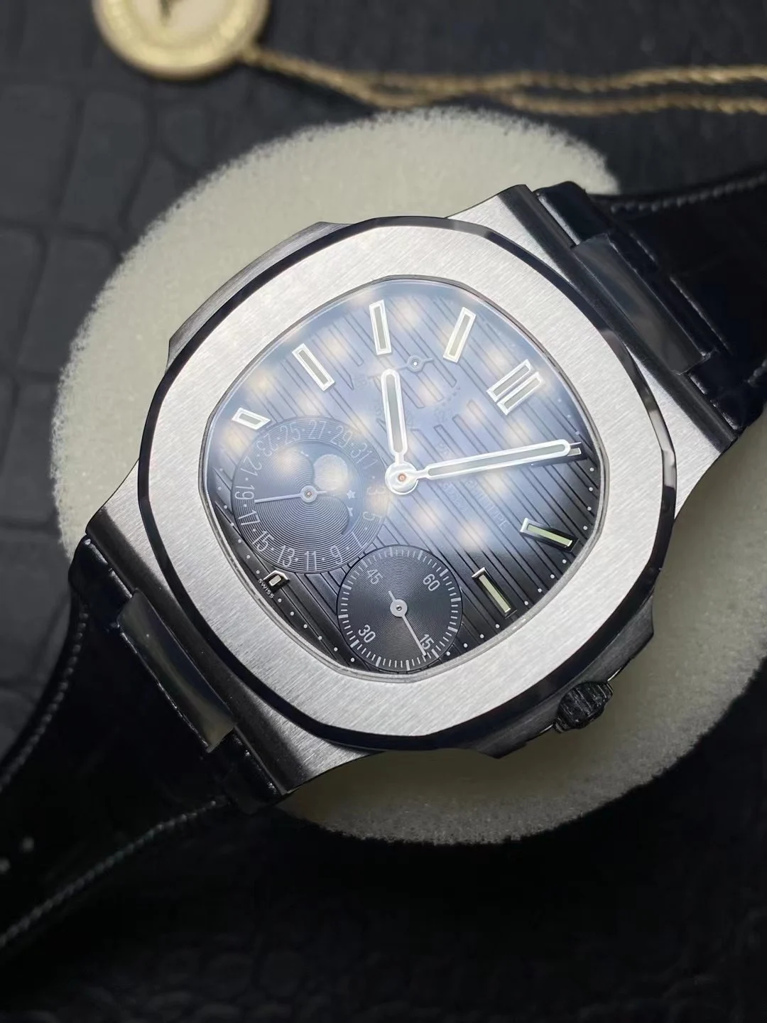 Patek Philippe 5712 — photographed off the sweep
