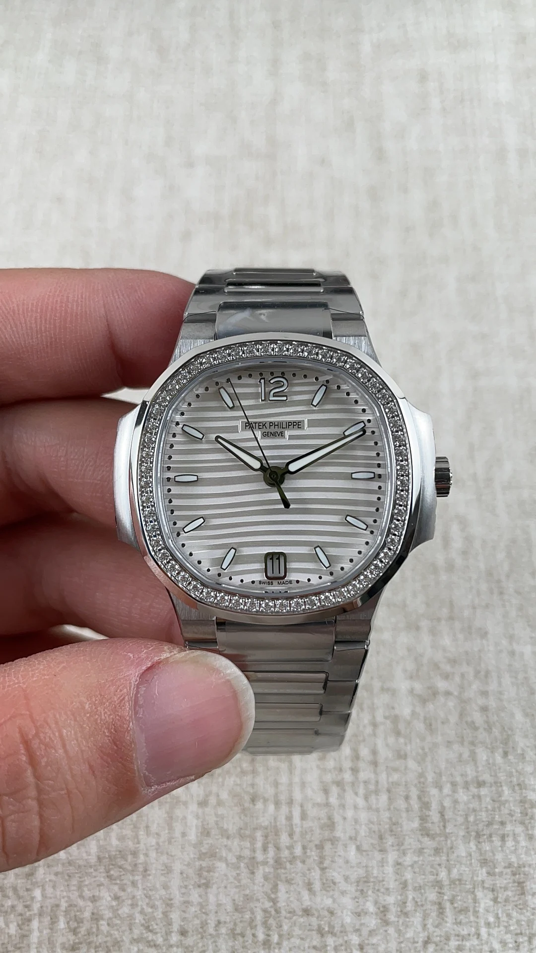 Patek Philippe 7118 — photographed off the sweep