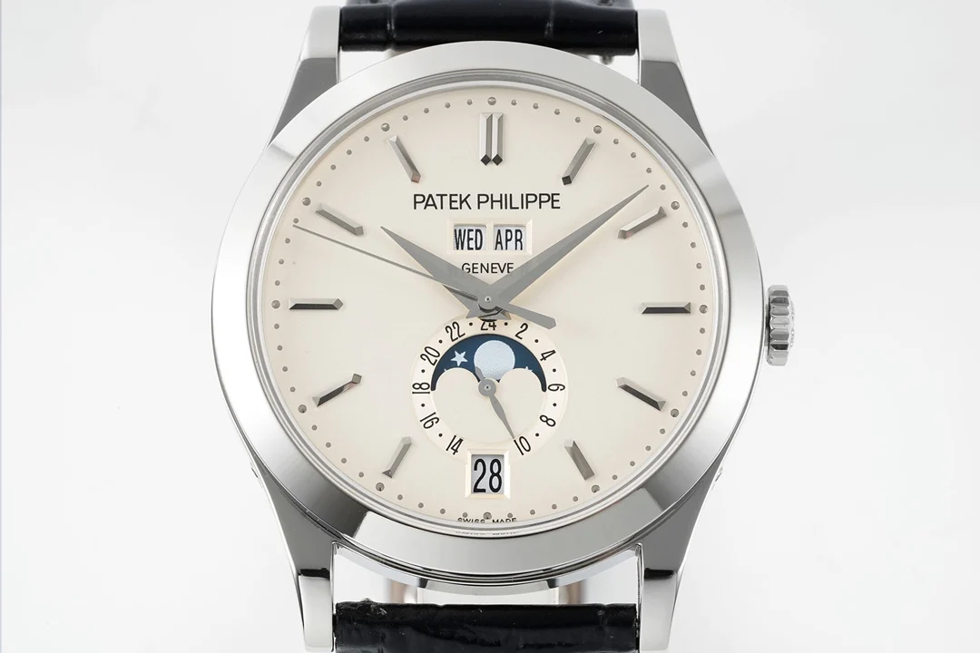 Patek Philippe Annual Calendar Grey Dial 5396 38mm — detail
