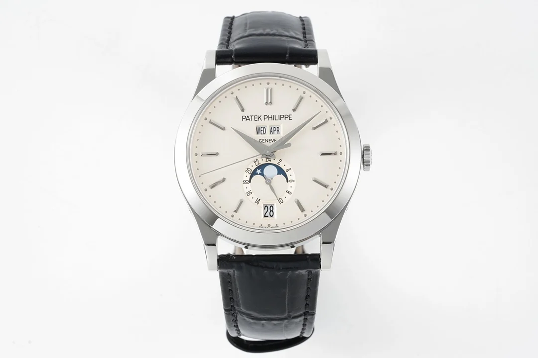 Patek Philippe Annual Calendar Grey Dial 5396 38mm — detail