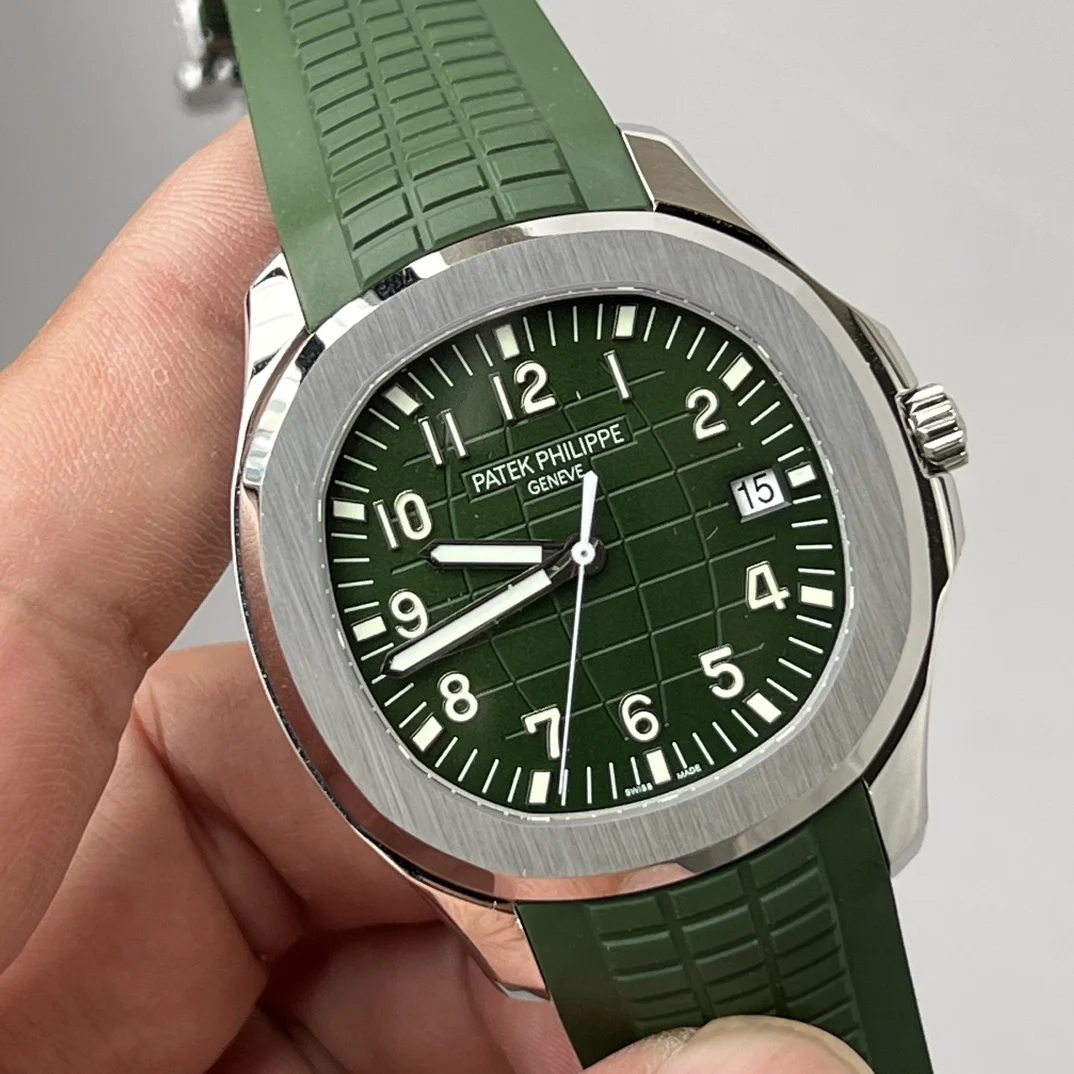Patek Philippe Aquanaut — photographed off the sweep