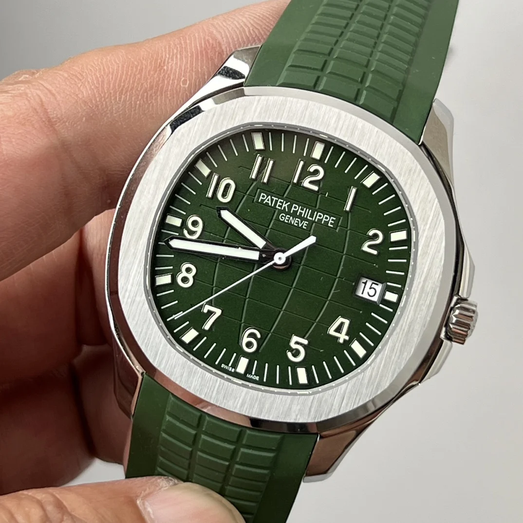 Patek Philippe Aquanaut — photographed off the sweep