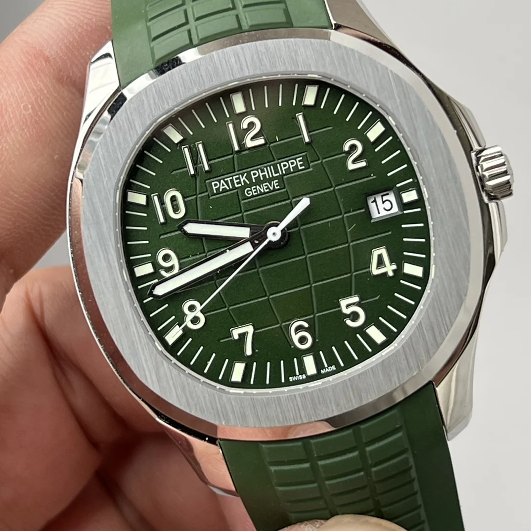 Patek Philippe Aquanaut — photographed off the sweep