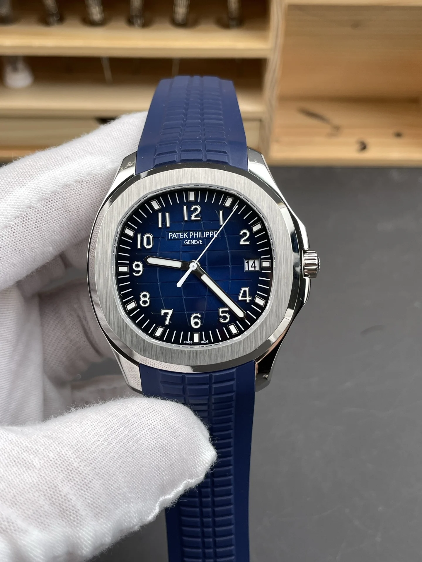 Patek Philippe Aquanaut Blue Dial 5168 42mm