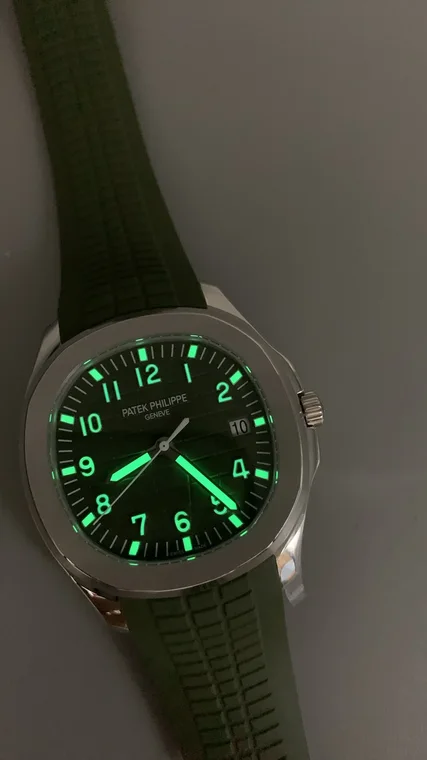 Patek Philippe Aquanaut Green Dial 5167