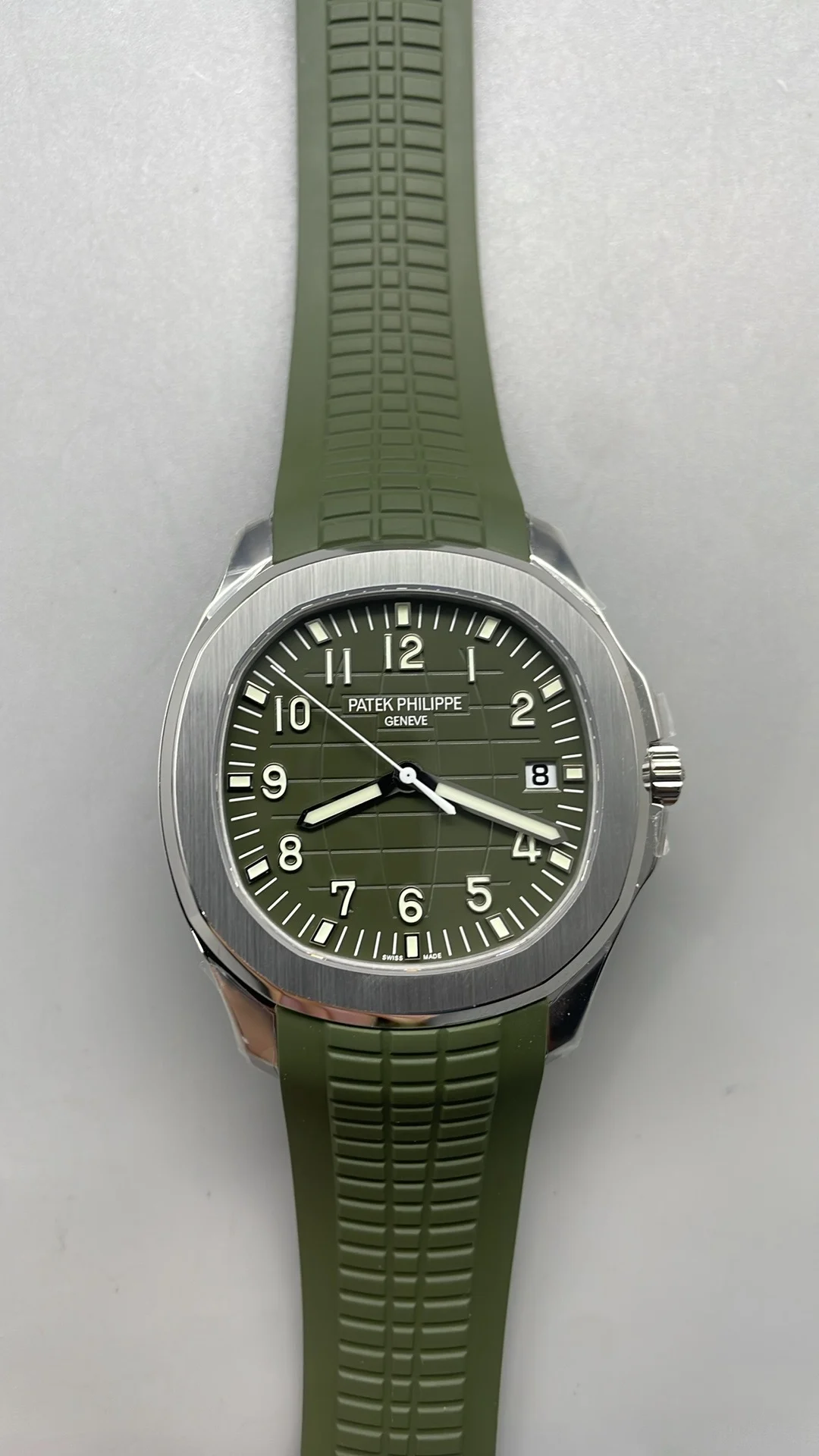 Patek Philippe Aquanaut Green Dial 5168