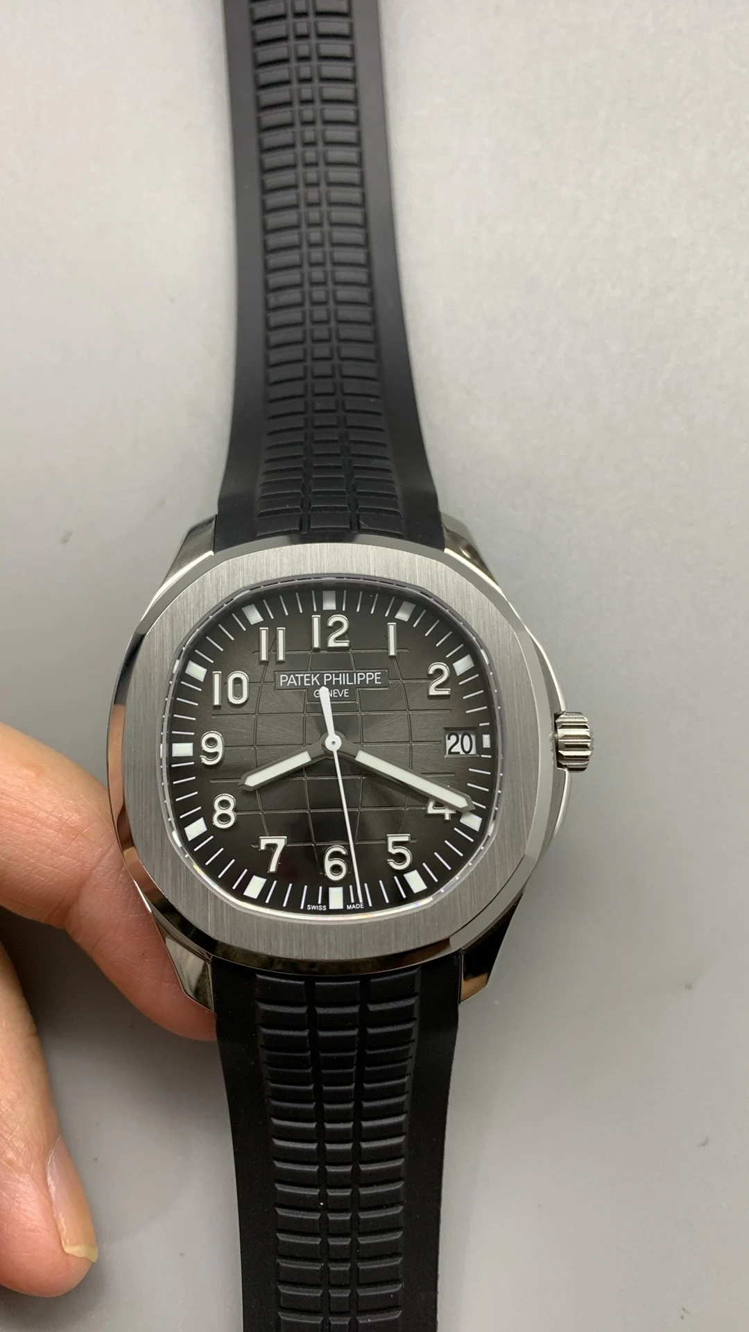 Patek Philippe Aquanaut Grey Dial 5167