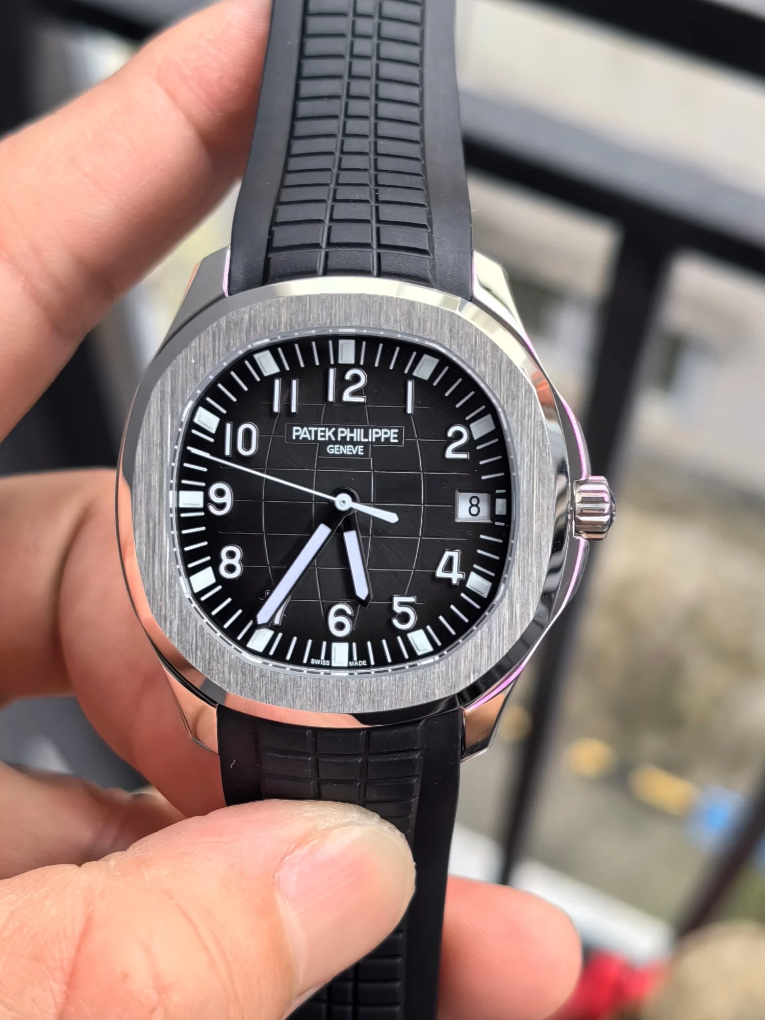 Patek Philippe Aquanaut White Dial