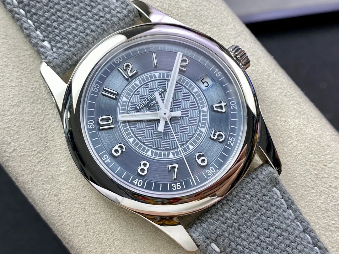 Patek Philippe Calatrava Carbon — photographed off the sweep