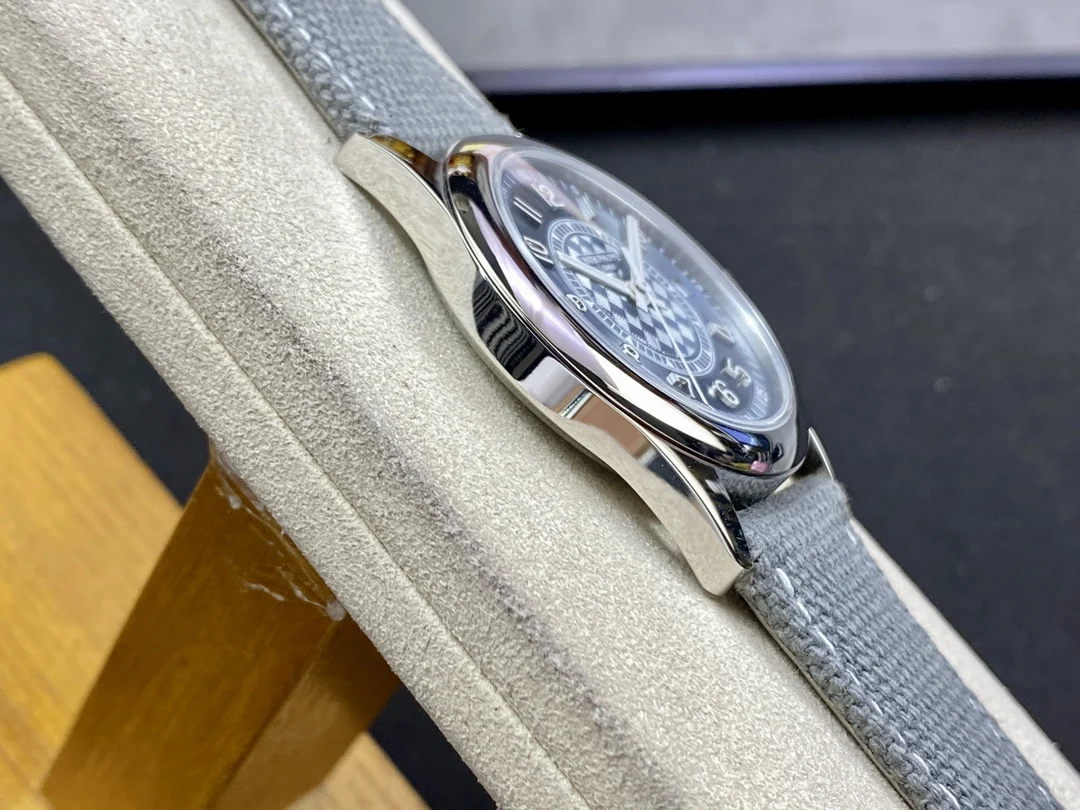 Patek Philippe Calatrava Carbon — photographed off the sweep