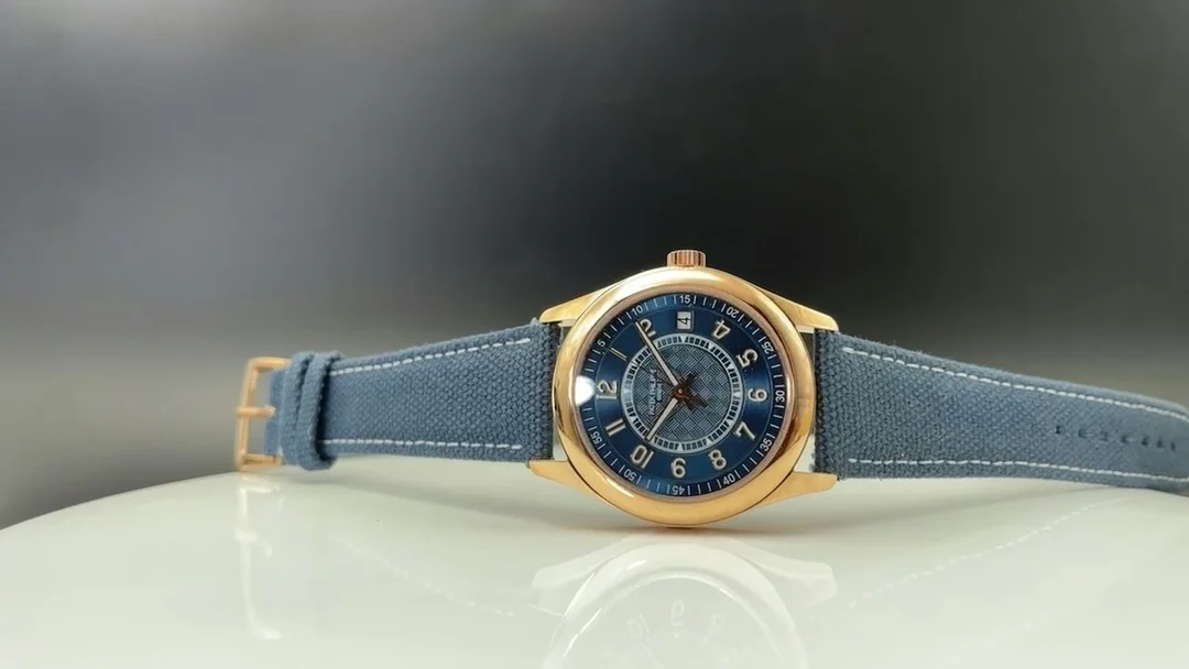 Patek Philippe Calatrava Steel — photographed off the sweep