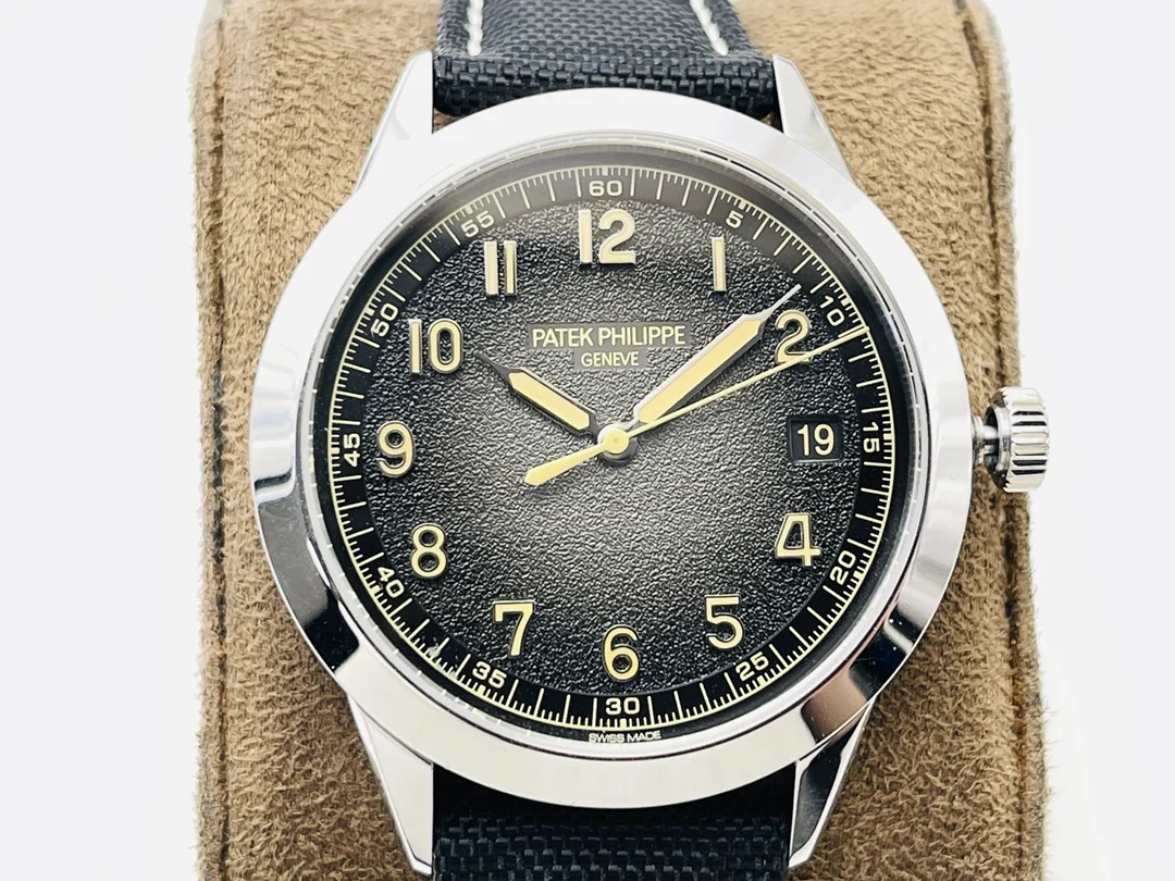 Patek Philippe Calatrava White Gold — photographed off the sweep