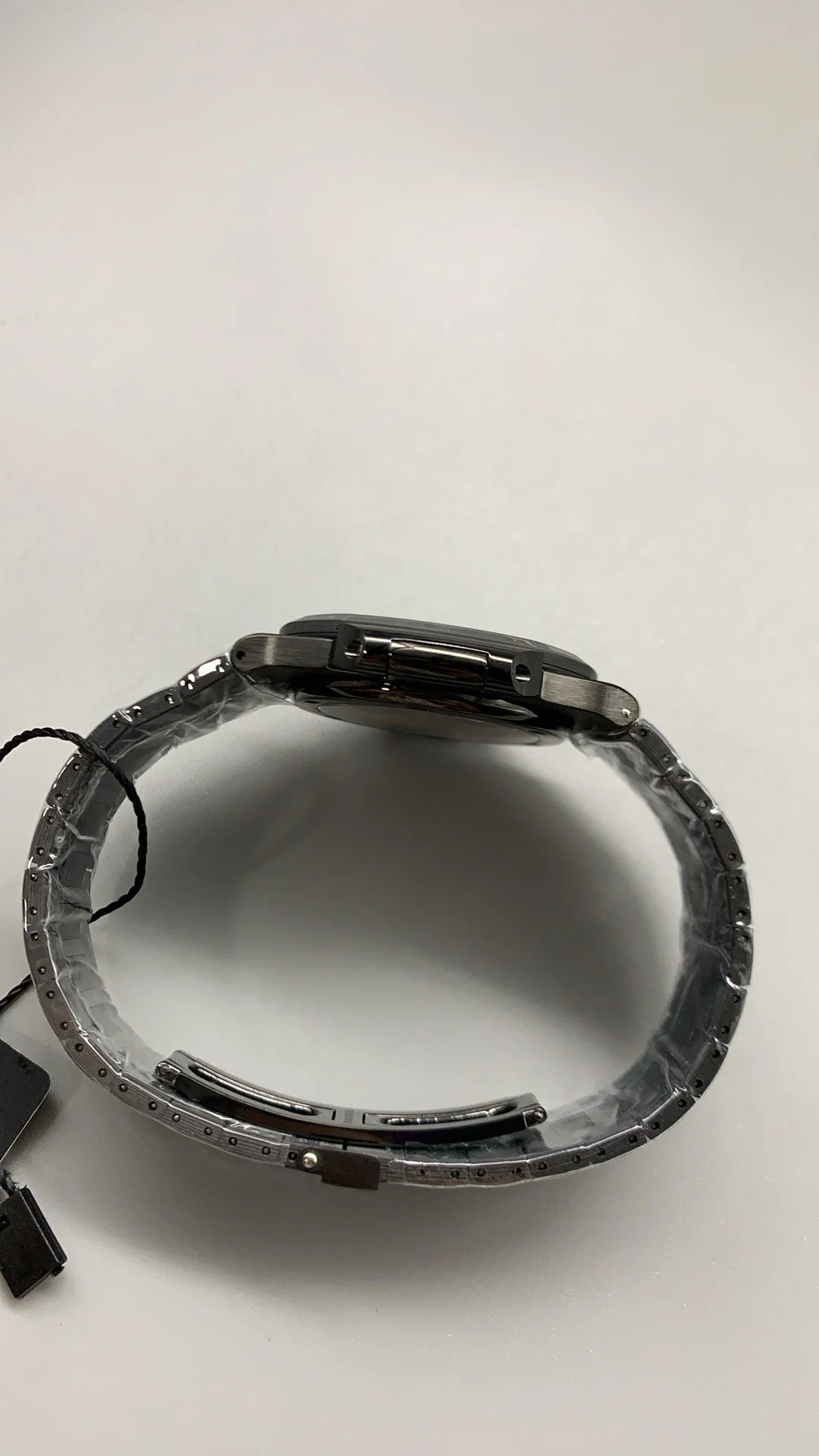 Patek Philippe Carbon 5711 — photographed off the sweep