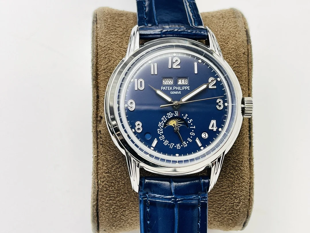 Patek Philippe Chocolate Steel Brown Dial 40mm — photographed off the sweep