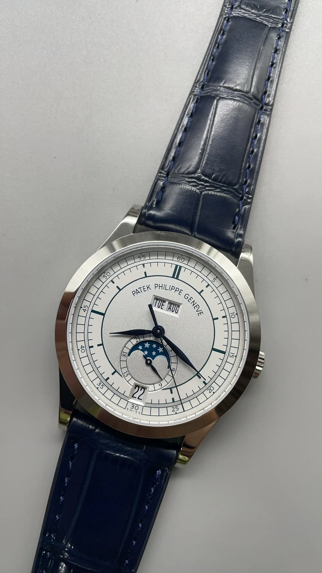 Patek Philippe, Classic Collection, Multifunctions — photographed off the sweep