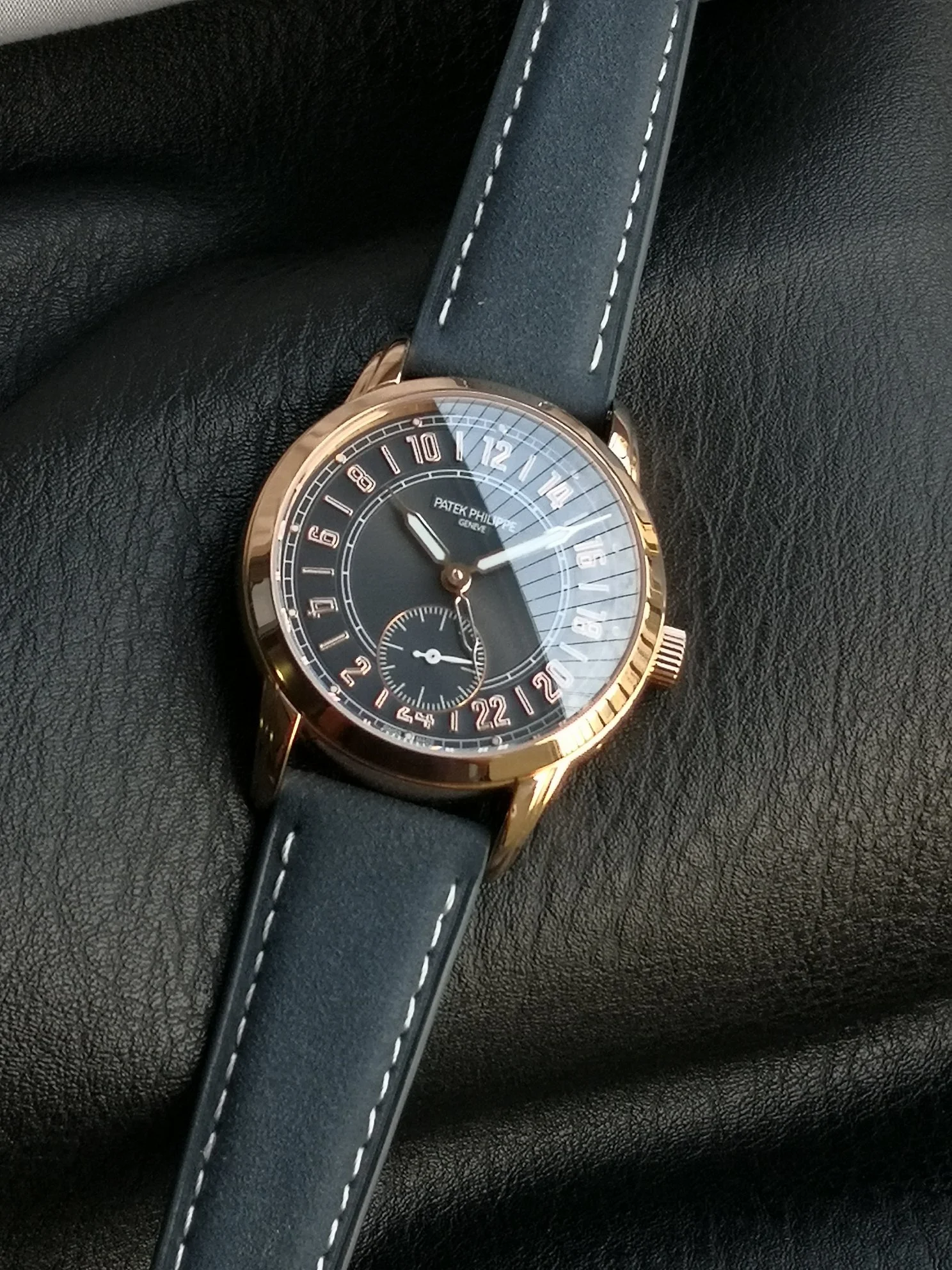 Patek Philippe highly recommended: A classic timepiece crafted with great — photographed off the sweep