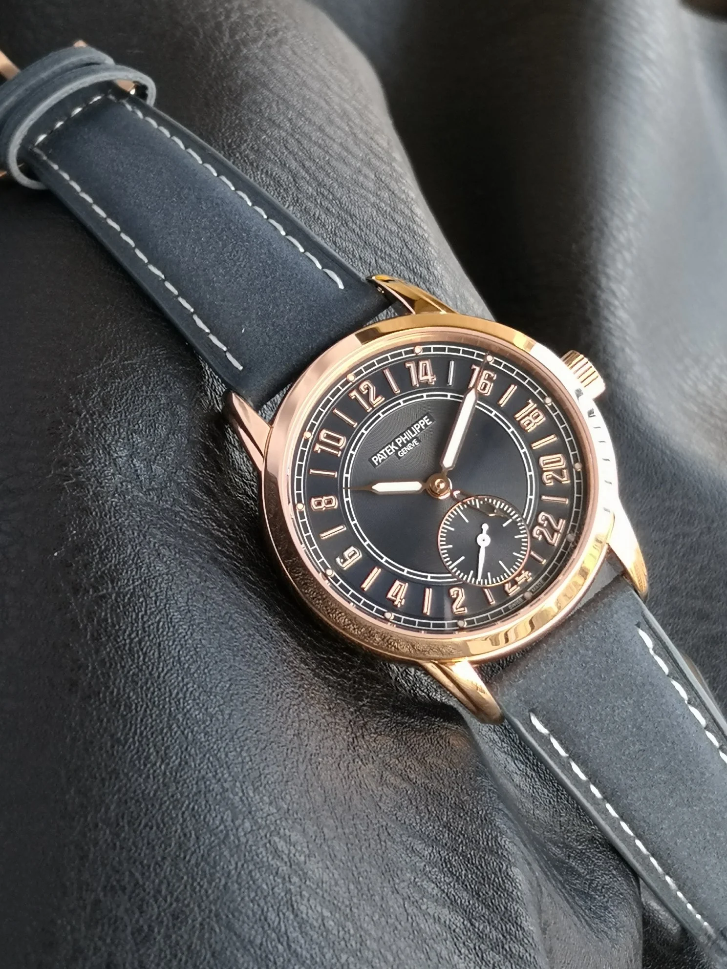 Patek Philippe highly recommended: A classic timepiece crafted with great — photographed off the sweep