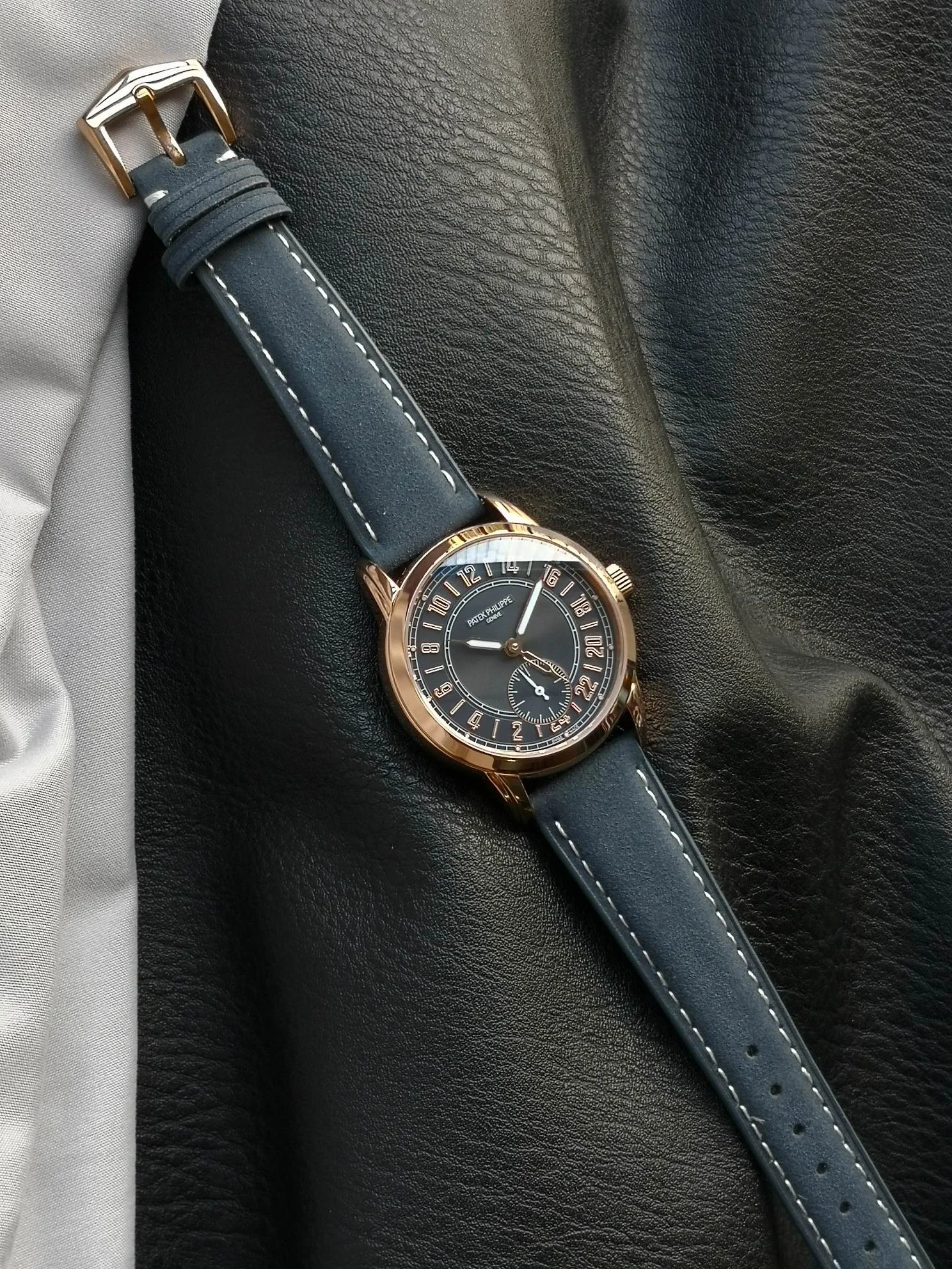 Patek Philippe highly recommended: A classic timepiece crafted with great — photographed off the sweep