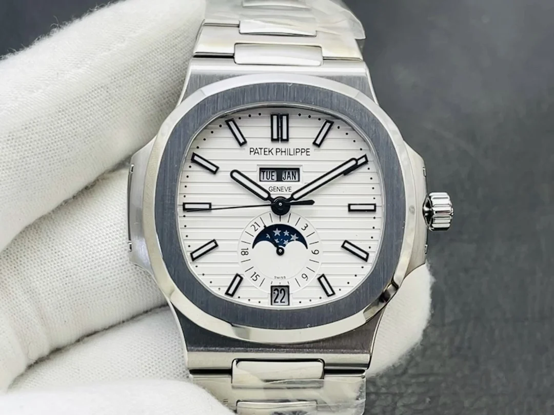 Patek Philippe Moon Phase Grey Dial
