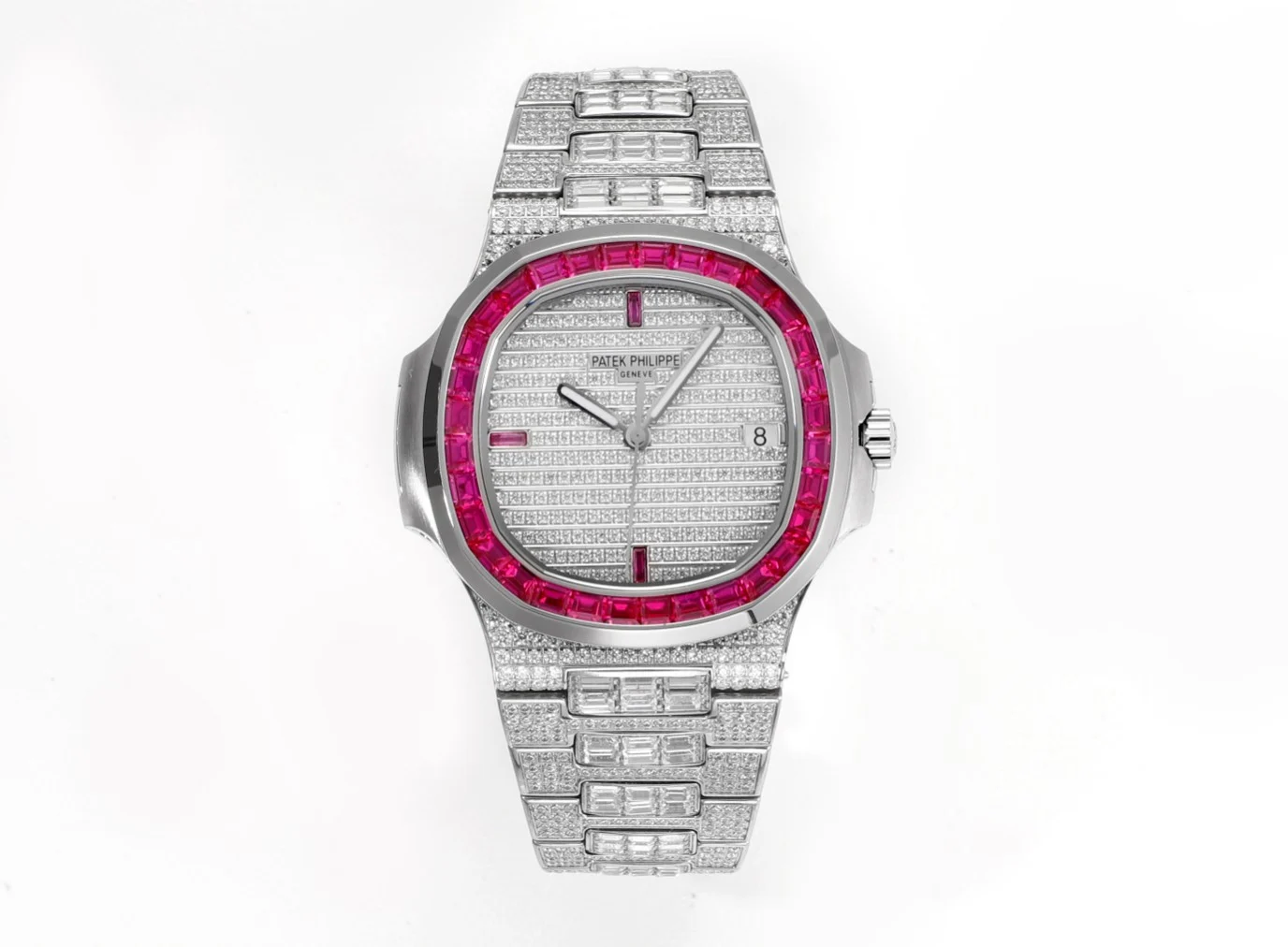 Patek Philippe Nautilus Black Dial Diamond-Set 5711