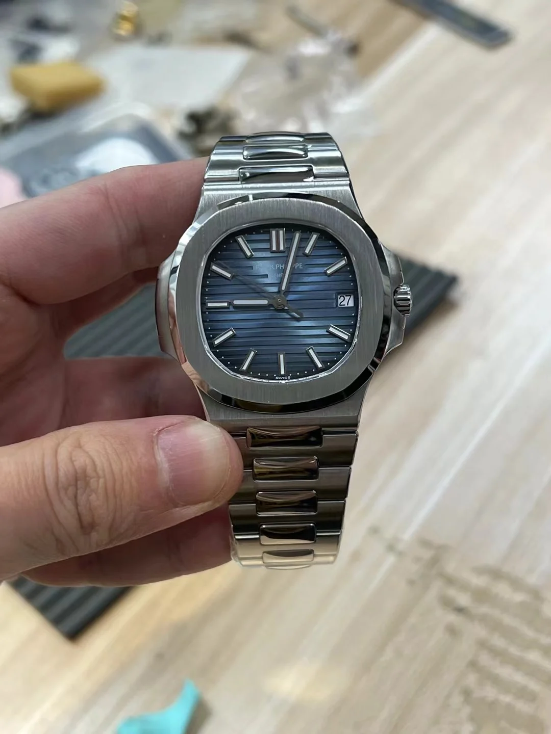 Patek Philippe Nautilus Blue Dial 5711