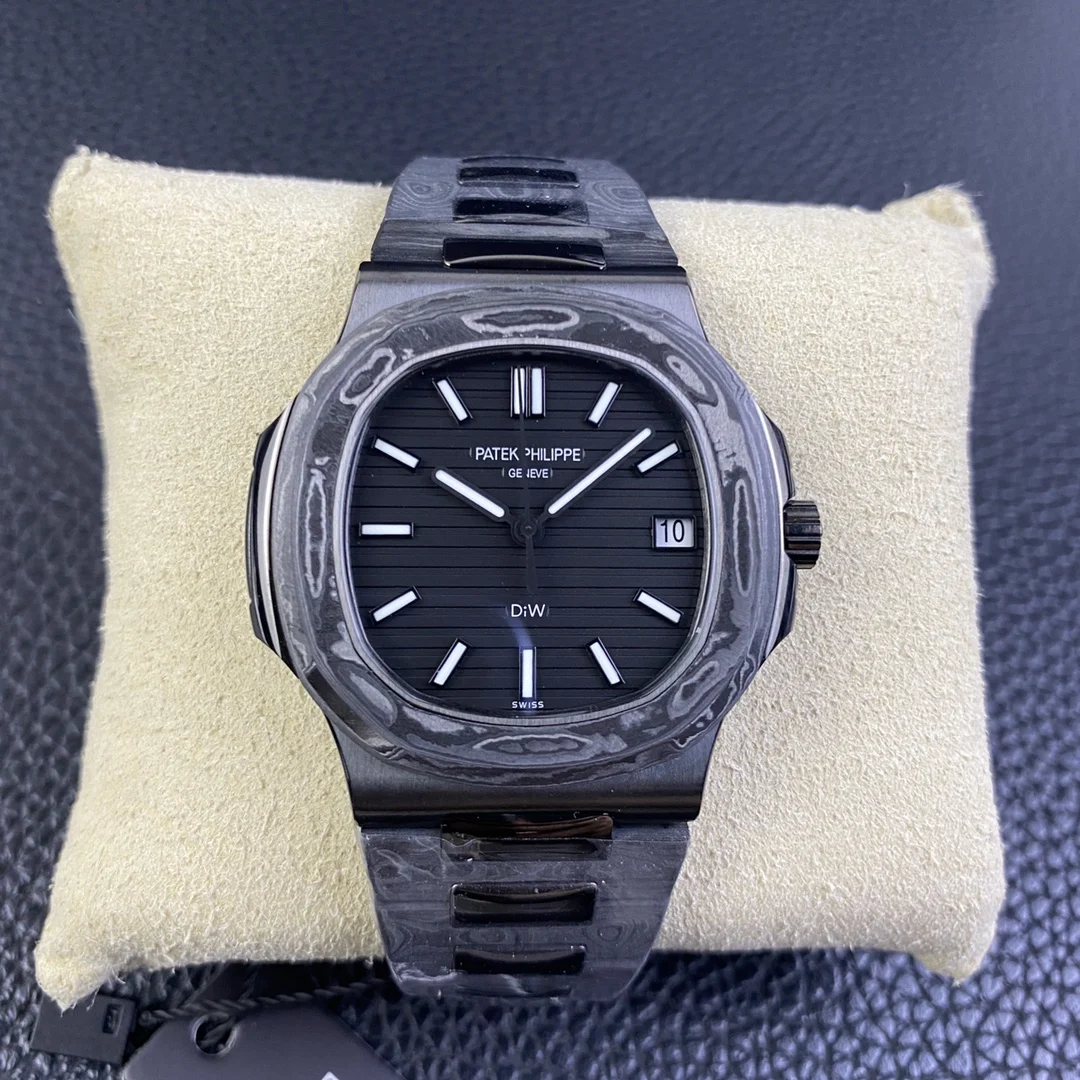Patek Philippe Nautilus Ceramic 5711 — photographed off the sweep