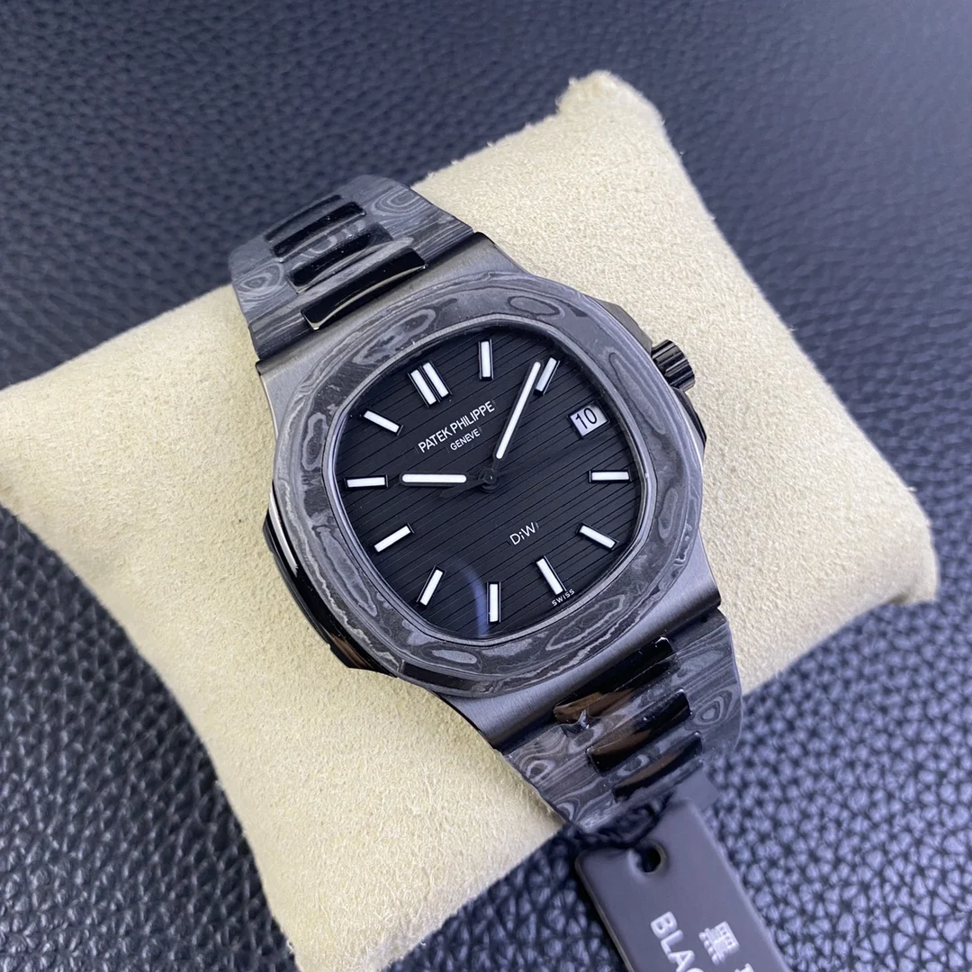 Patek Philippe Nautilus Ceramic 5711 — photographed off the sweep