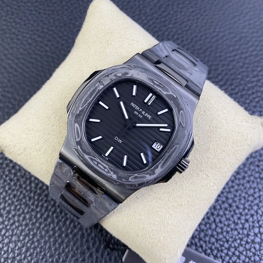 Patek Philippe Nautilus Ceramic 5711 — photographed off the sweep
