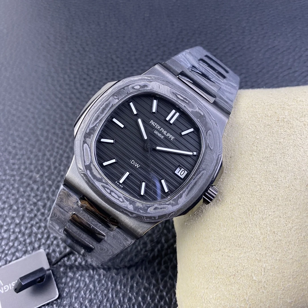Patek Philippe Nautilus Ceramic 5711 — photographed off the sweep