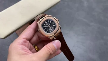 Patek Philippe Nautilus Diamond-Set 5980 40.5mm — photographed off the sweep