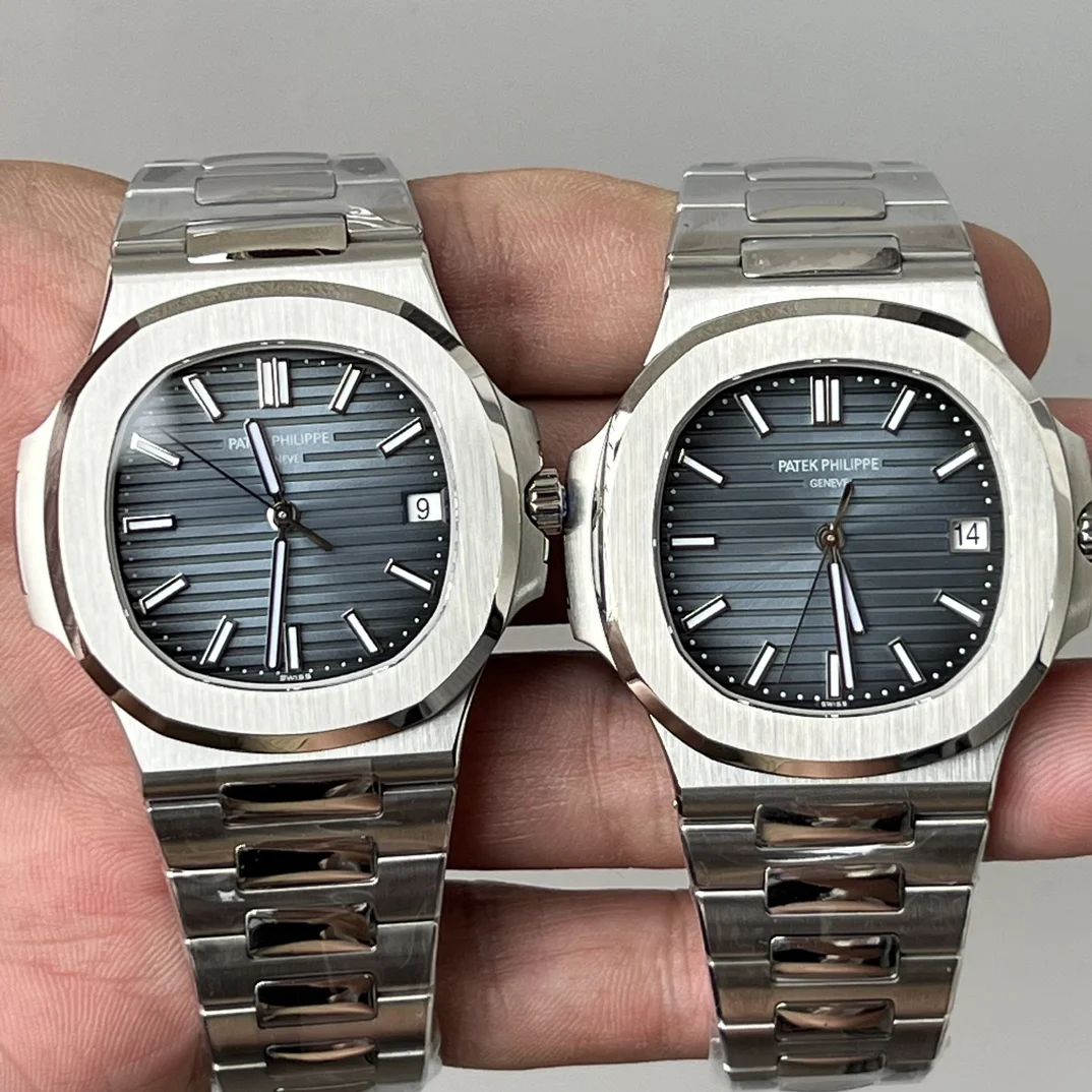 Patek Philippe Nautilus Platinum 5711 — photographed off the sweep