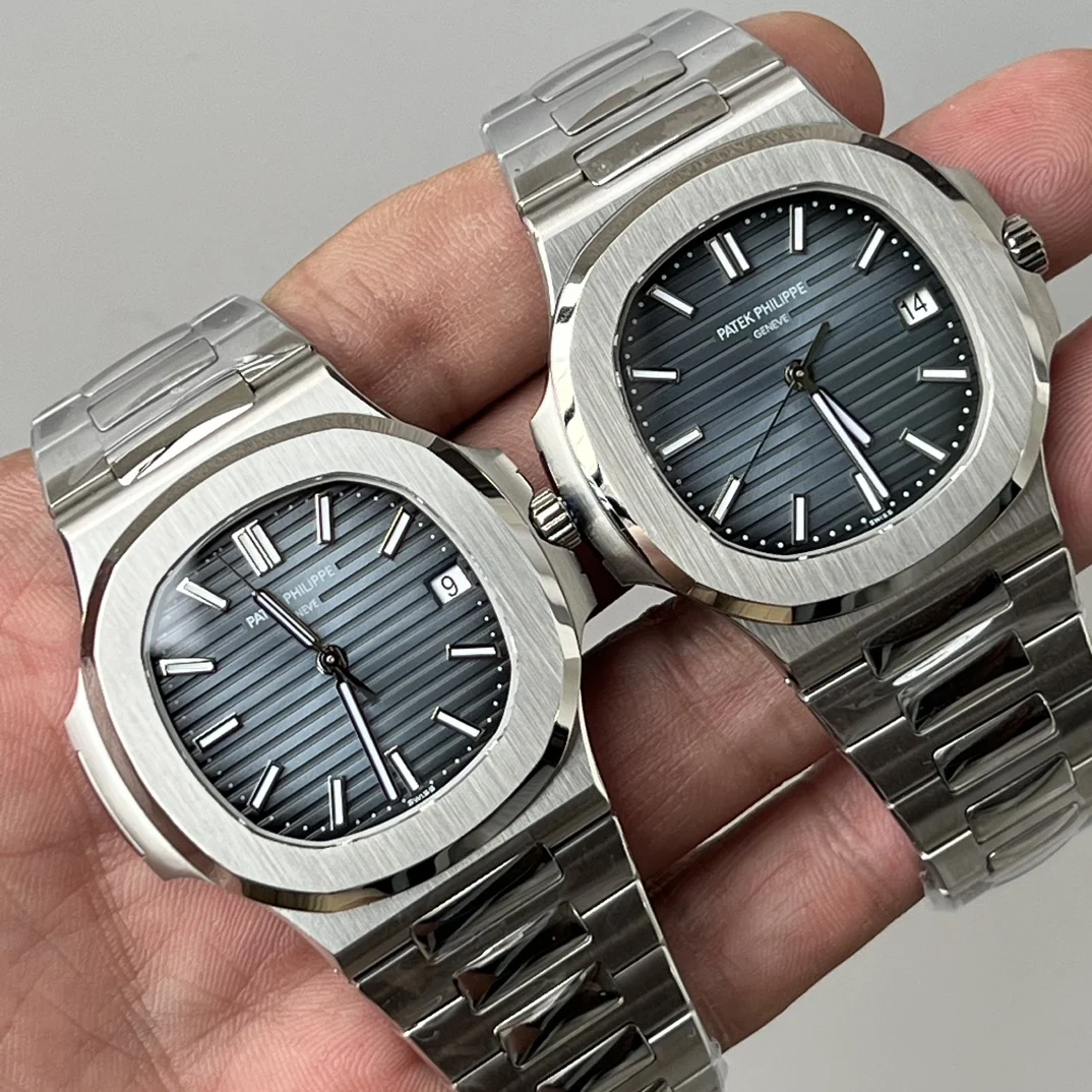 Patek Philippe Nautilus Platinum 5711 — photographed off the sweep