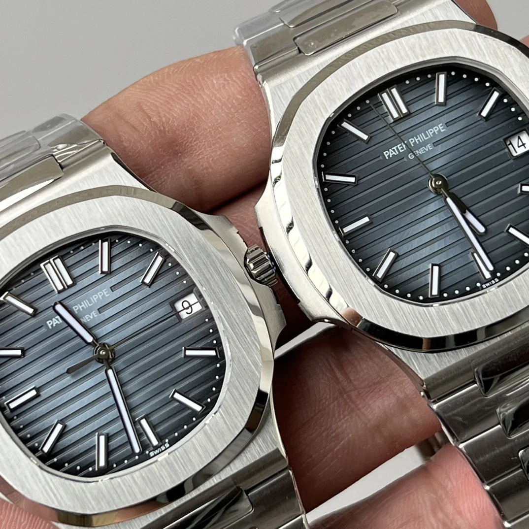 Patek Philippe Nautilus Platinum 5711 — photographed off the sweep