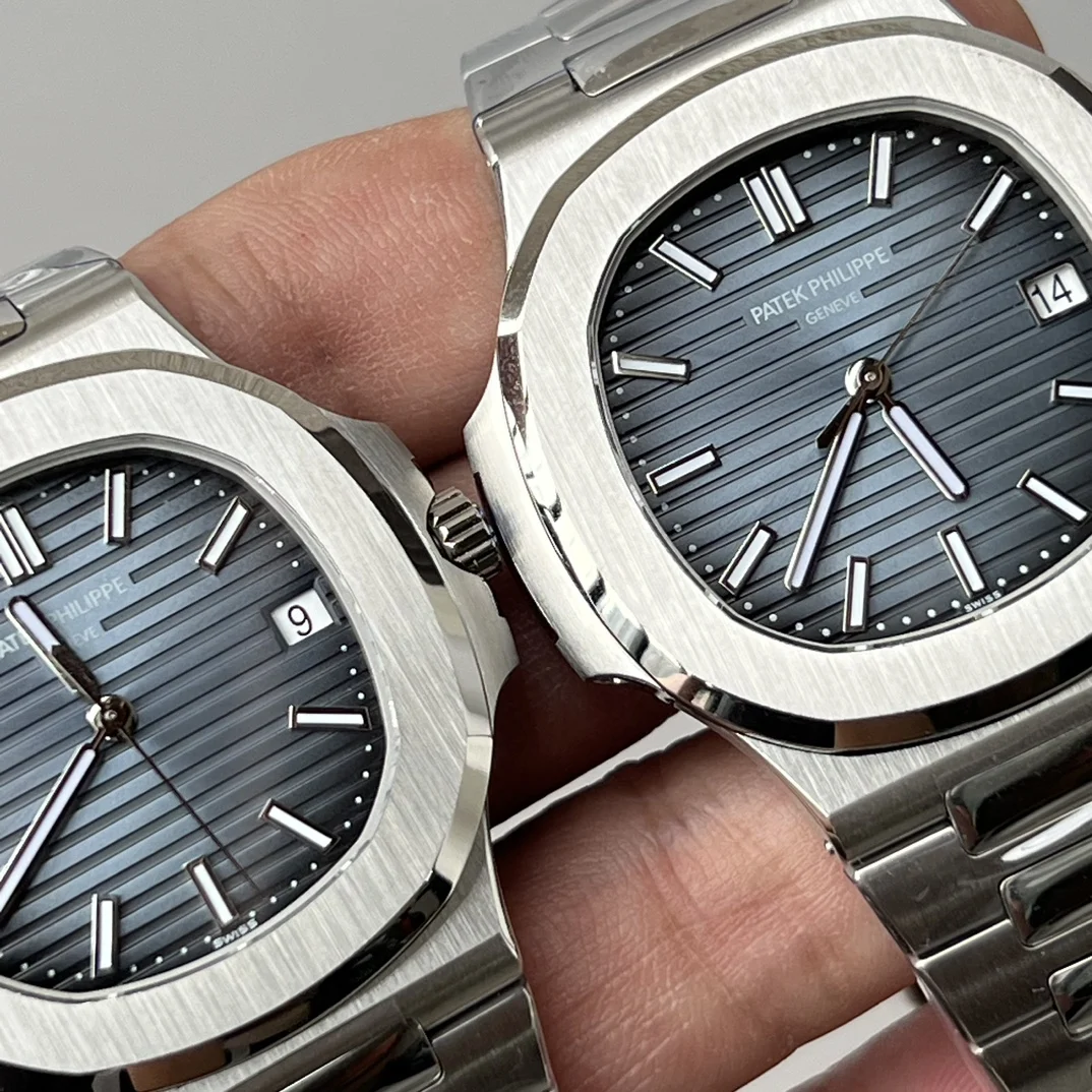 Patek Philippe Nautilus Platinum 5711 — photographed off the sweep