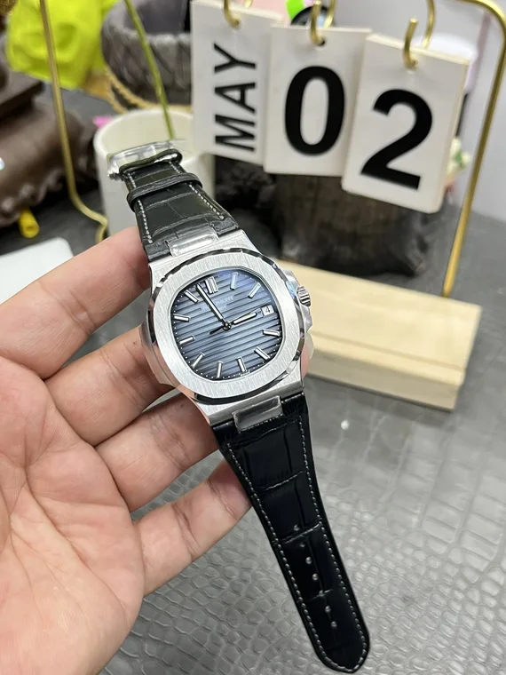 Patek Philippe Nautilus Steel Blue Dial 5711