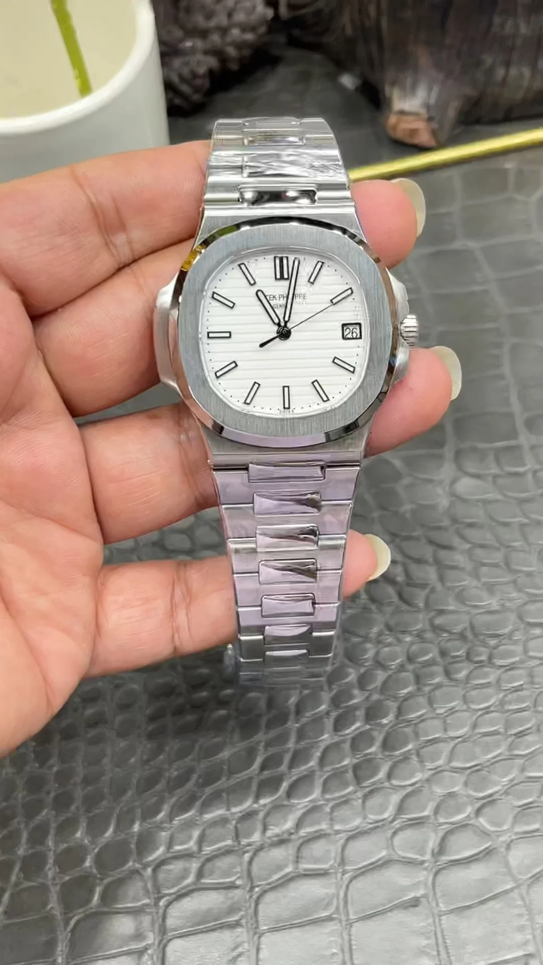 Patek Philippe Nautilus White Dial 5711 40mm