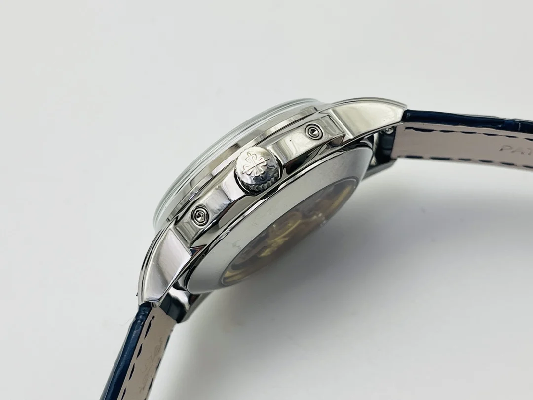Patek Philippe Perpetual Calendar Steel — photographed off the sweep