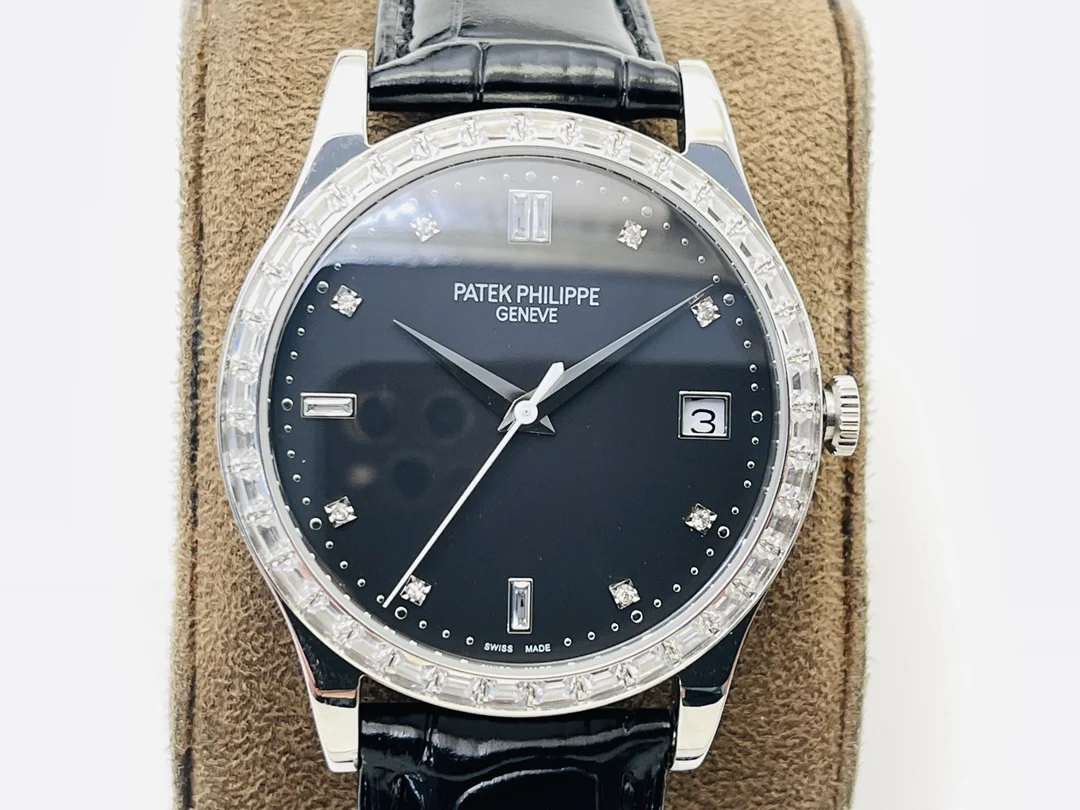 Patek Philippe Platinum — photographed off the sweep