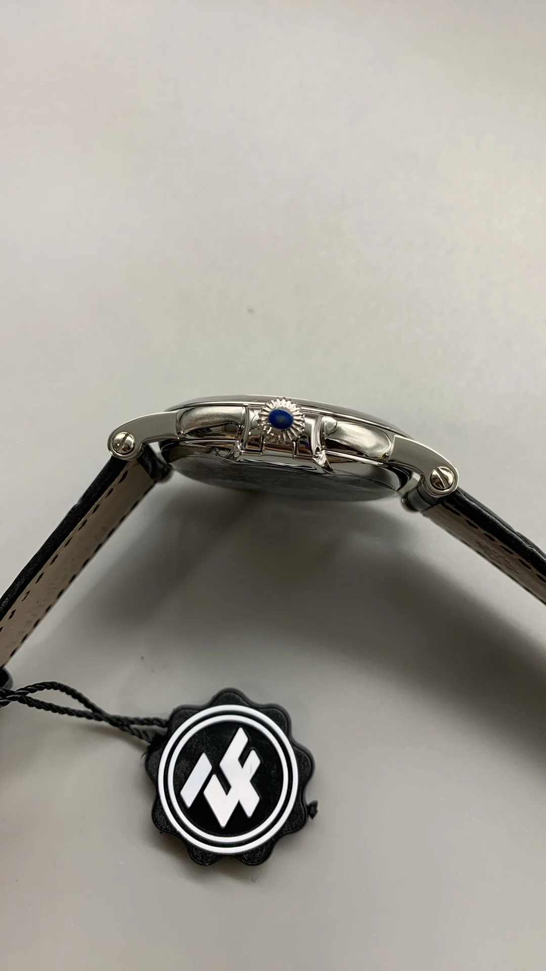 Patek Philippe Retro, hinged cover — photographed off the sweep