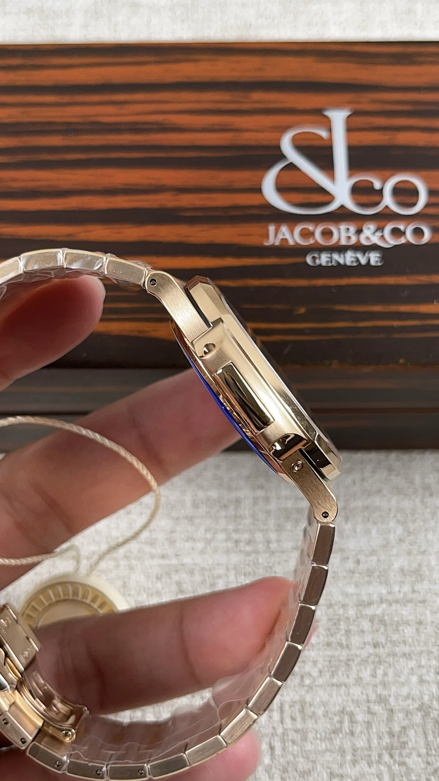 Patek Philippe Rose Gold 5712 — photographed off the sweep