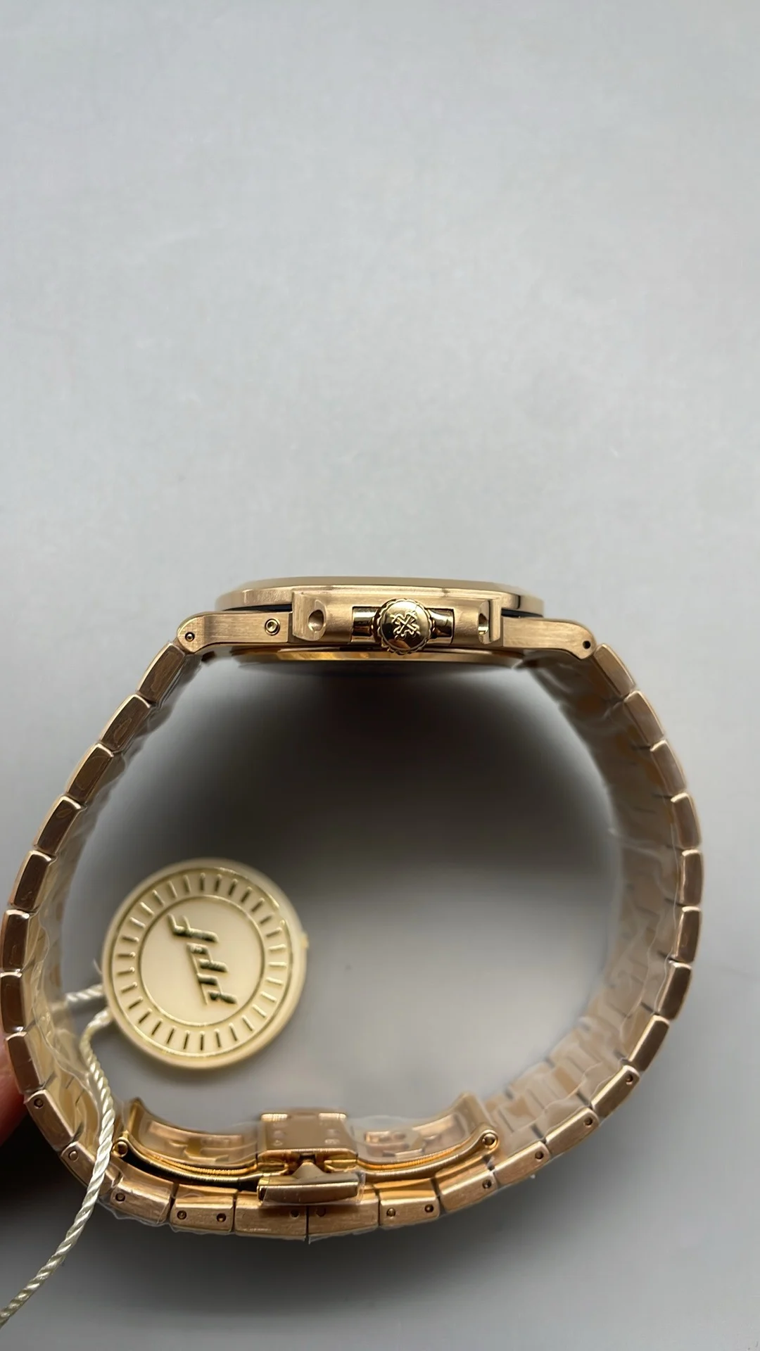 Patek Philippe Rose Gold 5712 — photographed off the sweep