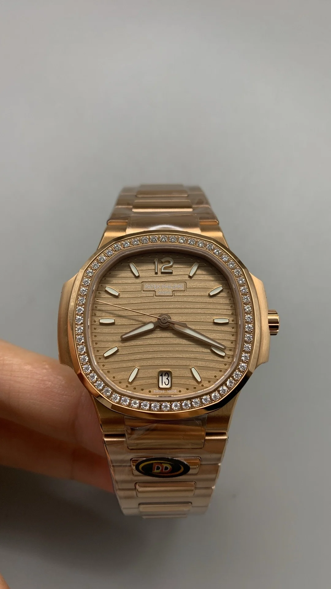 Patek Philippe Rose Gold Diamond-Set 7118