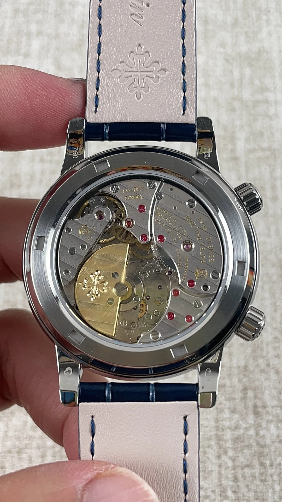 Patek Philippe Starry Sky Collection — photographed off the sweep